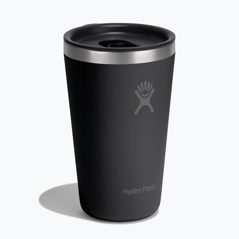 Термокружка Hydro Flask All Around Tumbler Press-In LID 470 мл black 2