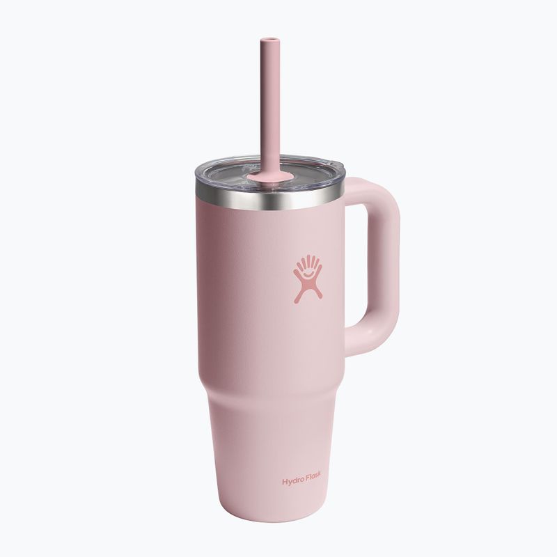 Кружка Hydro Flask Travel Tumbler Clear Lid 710 ml trillium 2