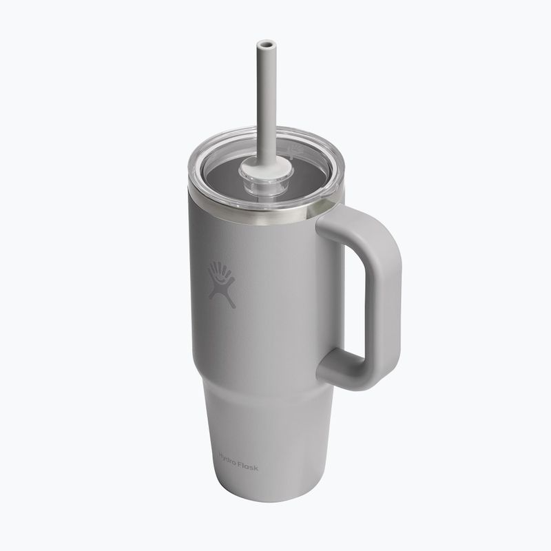 Кружка Hydro Flask Travel Tumbler Clear Lid 710 ml birch 3
