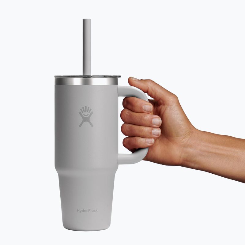 Кружка Hydro Flask Travel Tumbler Clear Lid 710 ml birch 5