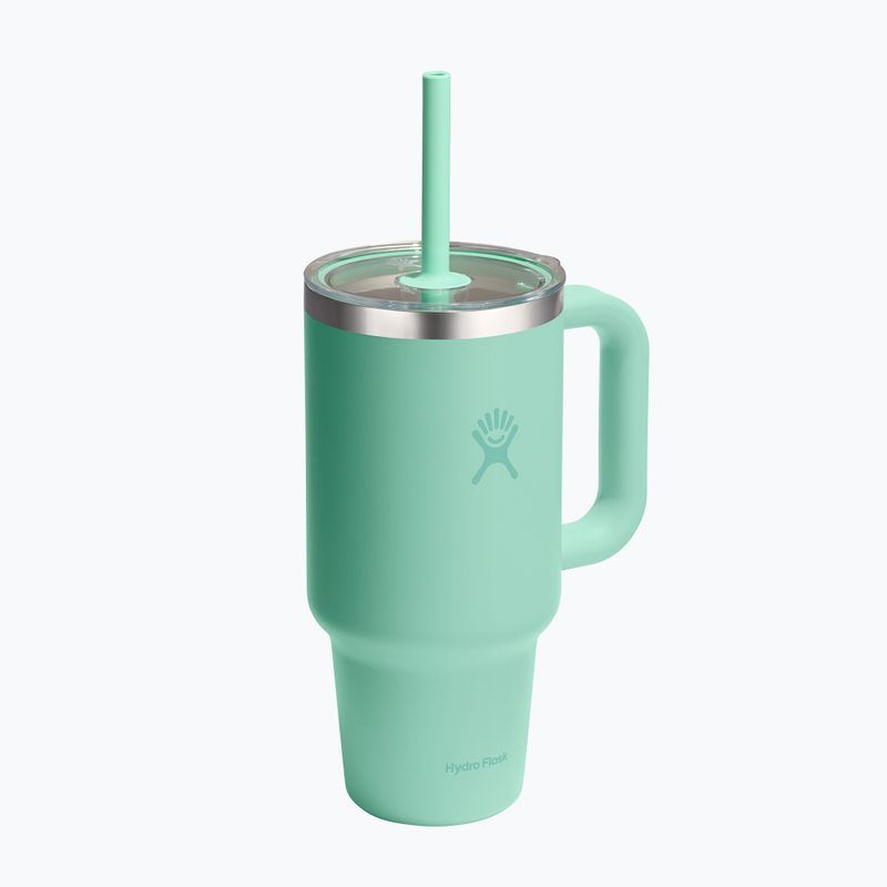Термокружка Hydro Flask Travel Tumbler Clear LID 945 мл mermaid green 2