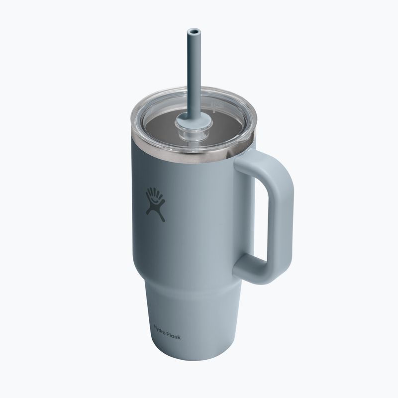 Термокружка Hydro Flask Travel Tumbler Clear LID 945 мл shale grey 3