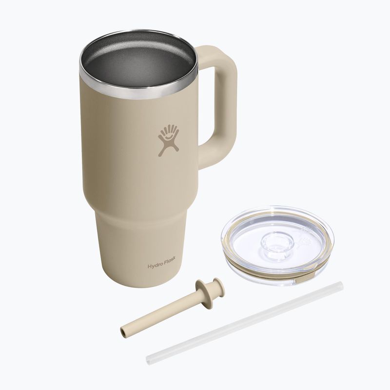 Термокружка Hydro Flask Travel Tumbler Clear LID 945 мл oat 4