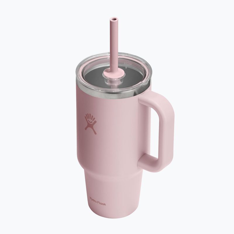 Термокружка Hydro Flask Travel Tumbler Clear LID 945 мл trillium 3