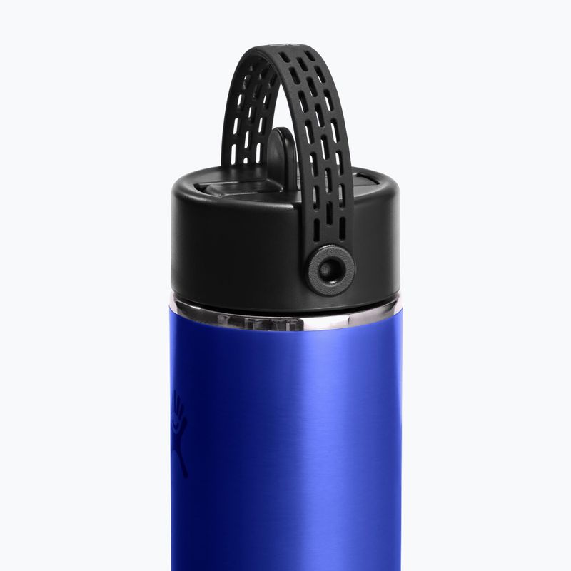 Термопляшка Hydro Flask Lightweight Wide Flex Straw 710 мл sapphire blue 3