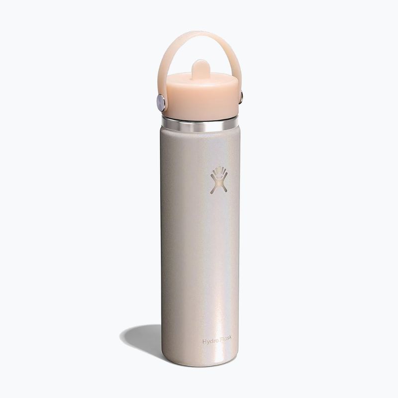 Термопляшка Hydro Flask Wide Mouth with Flex Straw Cap 710 мл glimmer cream 2