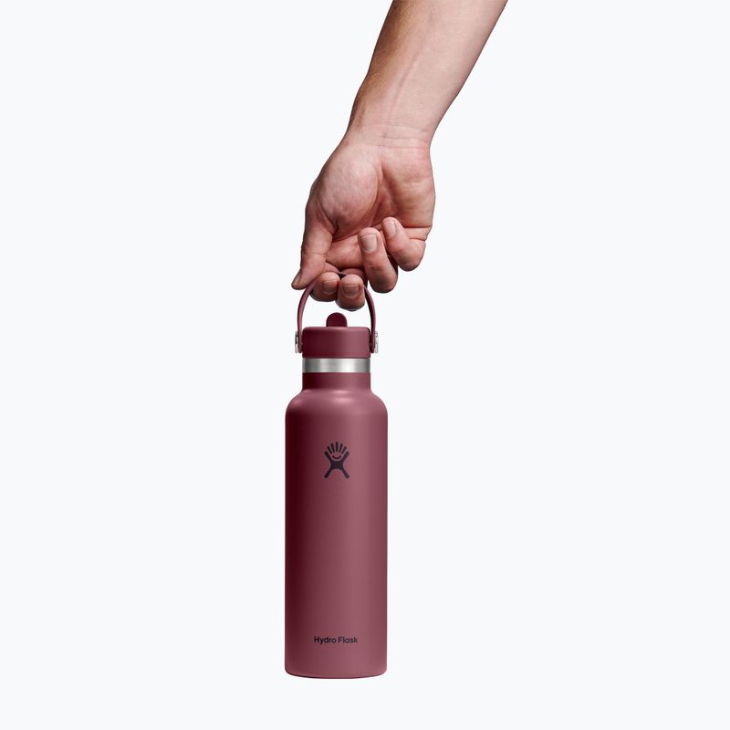 Пляшка термічна Hydro Flask Standard Flex 621 ml burgundy 3