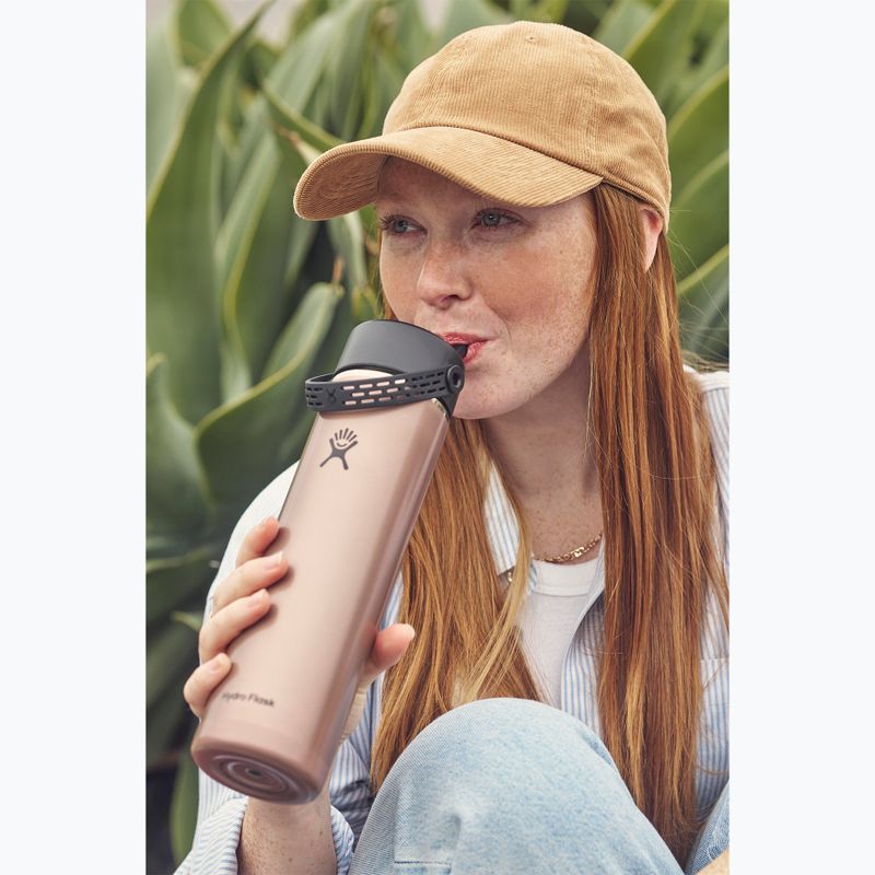 Термопляшка Hydro Flask Lightweight Wide Flex Straw 710 мл quartz 5