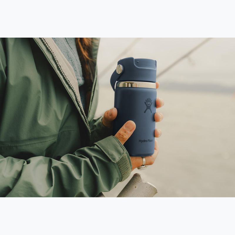Термокружка Hydro Flask Travel Mug Flip Sip 355 ml harbor blue 4