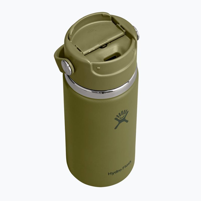 Термокружка Hydro Flask Travel Mug Flip Sip 473 ml palmer green 5