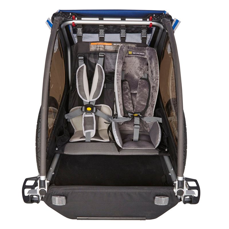 Дитяче сидіння для прицепа Burley Baby Snuggler сірі BU-960158 3