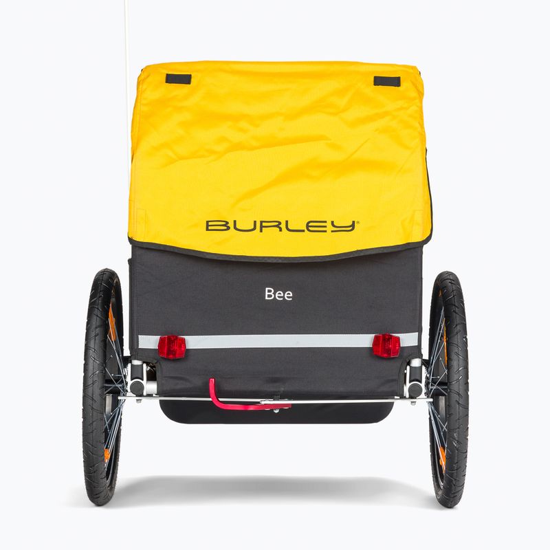 Причіп велосипедний двомісний  Burley Bee Double жовтий BU-946206 3