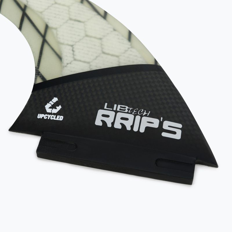 Плавники для серфборду (3 шт.) Lib Tech Tri Fin Set біло-чорні 19SUFIN-2 3