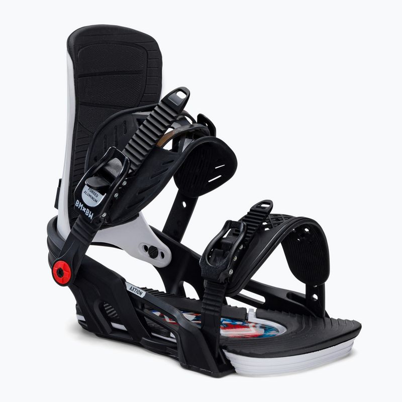 Кріплення сноубордичні Bent Metal Axtion black/white