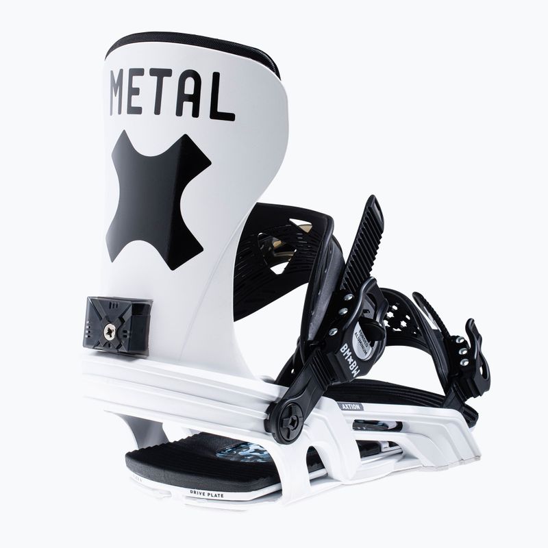 Кріплення сноубордичні Bent Metal Axtion black/white 6
