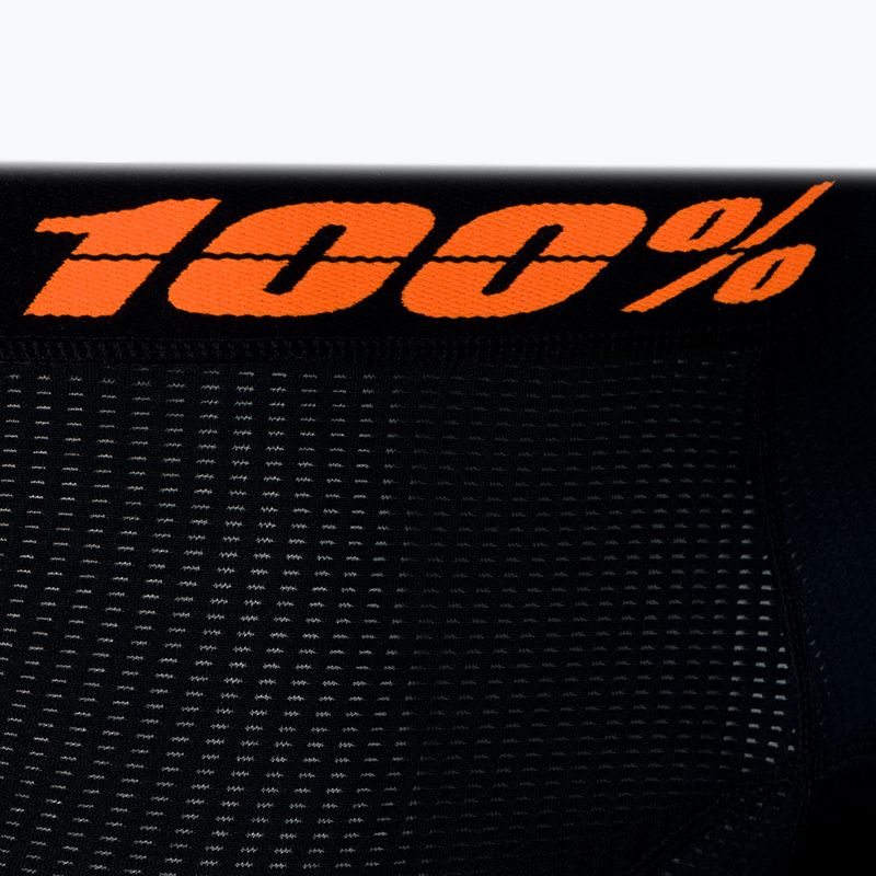 Шорти-боксери чоловічі з велосипедною вставкою 100% Crux Liner чорні STO-49901-001-30 3