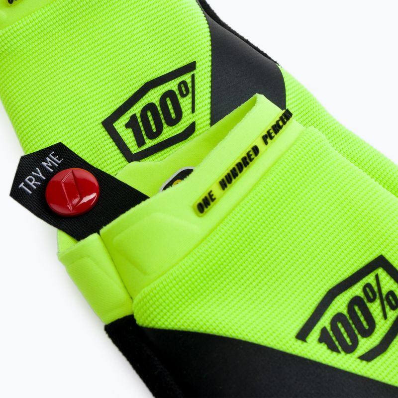 Велосипедні рукавиці 100% Ridecamp yellow 4