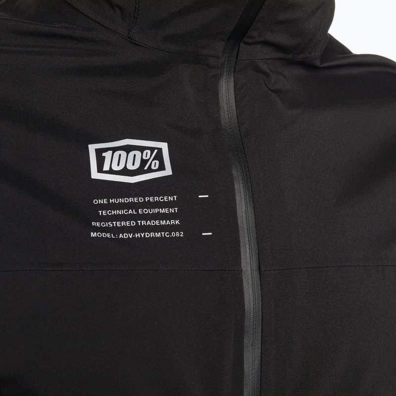 Куртка велосипедна чоловіча 100% Hydromatic Jacket black 3
