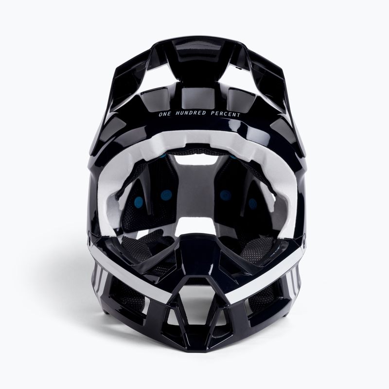 Шолом велосипедний 100% Trajecta Helmet W Fidlock Full Face чорний STO-80021-011-11 2
