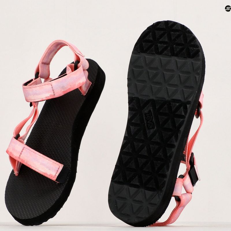 Сандалі трекінгові жіночі Teva Original Universal Tie-Dye рожеві 1124231 9