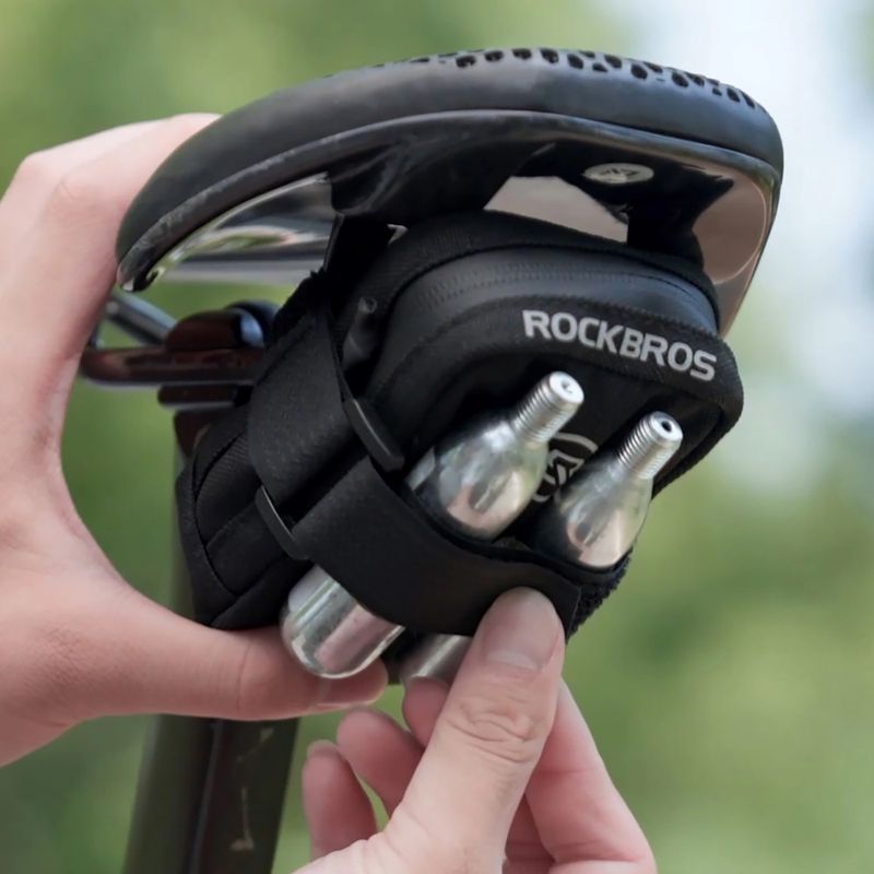 Сумка велосипедна під сідло Rockbros 3013007901 Bike Saddle Bag black 5