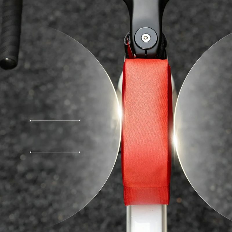 Сумка велосипедна на раму Rockbros 30120122 Bike Tube Bag Magnetic L 0,9 l red 4