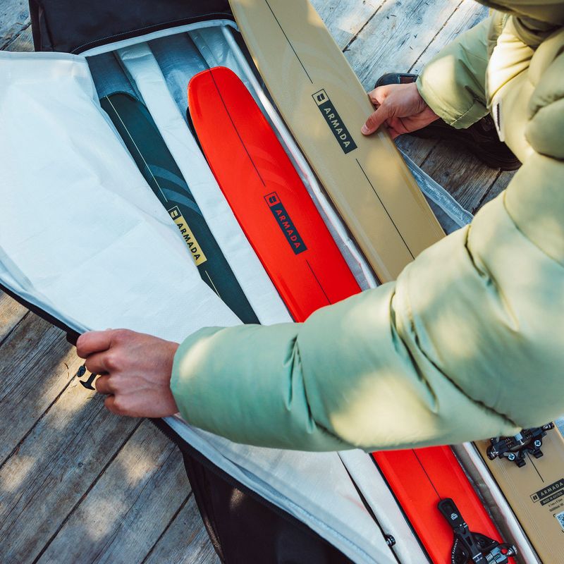 Чохол для лиж Armada Stibbs 4 Pair Ski Roller black/afterglow 10
