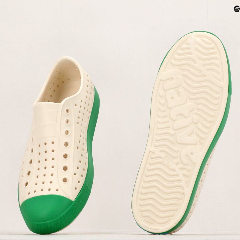Кеди Native Jefferson bone white/picnic green 15