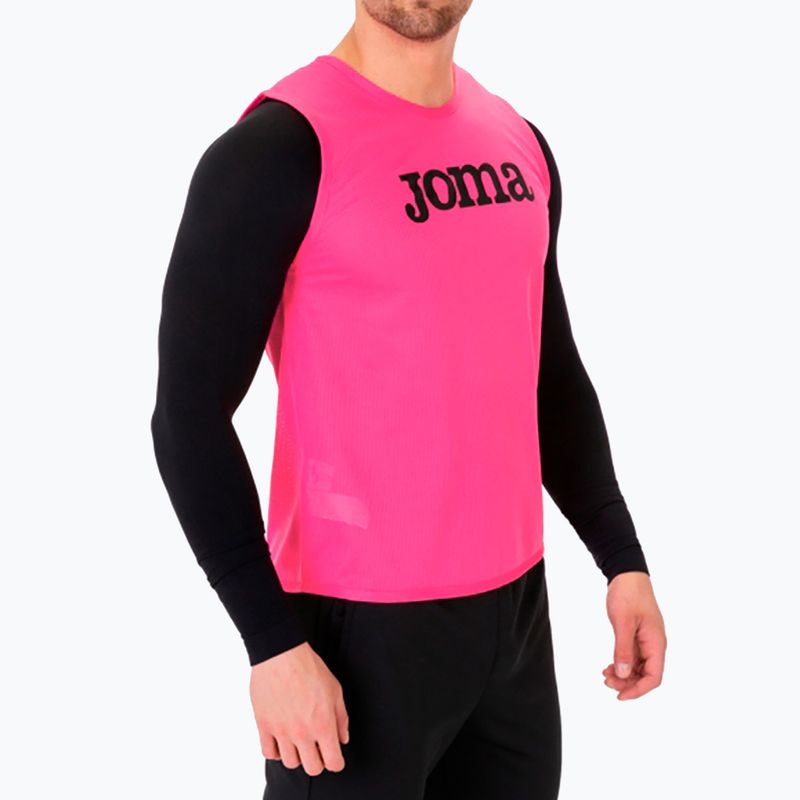 Футбольний маркер Joma Training Bib fluor pink 3