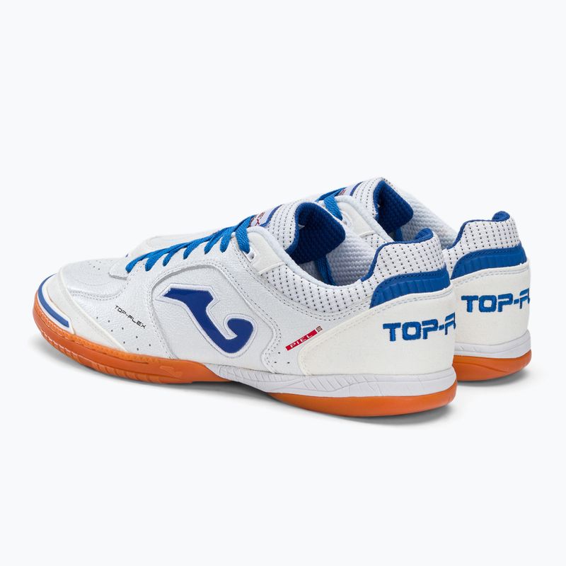 Футбольні бутси чоловічі Joma Top Flex IN білі TOPS2122IN 3
