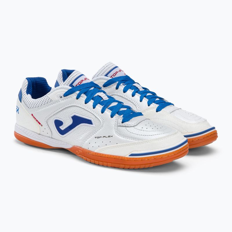 Футбольні бутси чоловічі Joma Top Flex IN білі TOPS2122IN 4