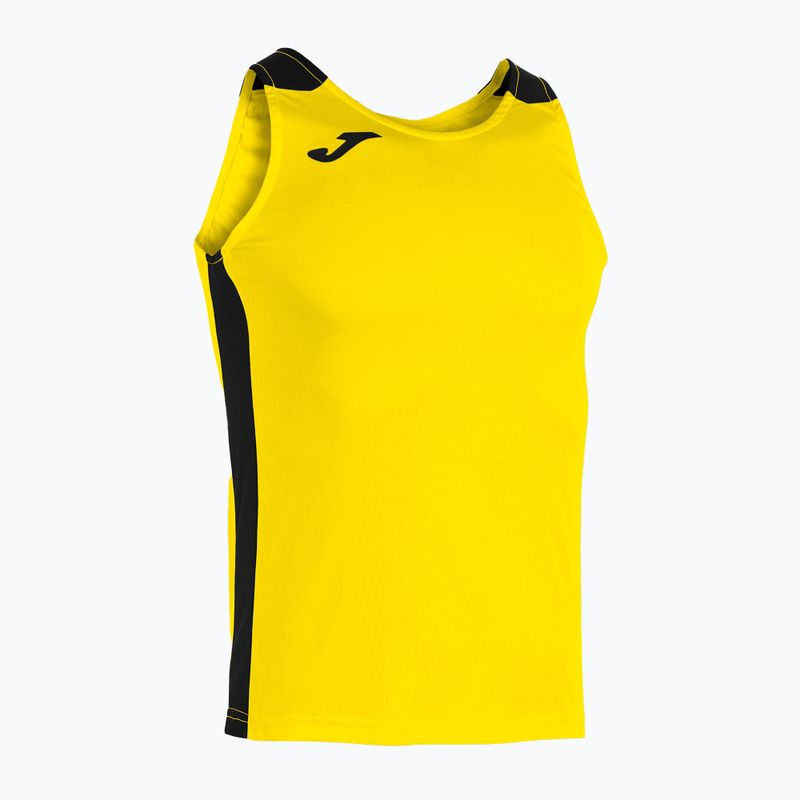 Танк топ для бігу чоловічий Joma Record II yellow/black 8