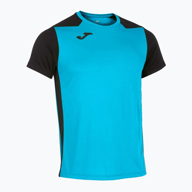 Футболка для бігу чоловіча Joma Record II fluor turquoise/navy 9