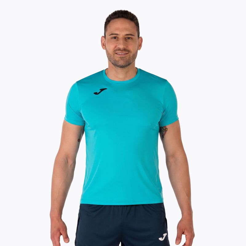Футболка для бігу чоловіча Joma Record II fluor turquoise 12