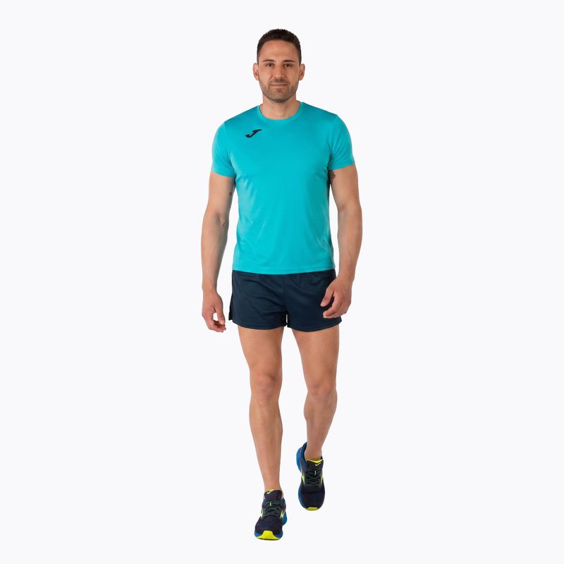 Футболка для бігу чоловіча Joma Record II fluor turquoise 13