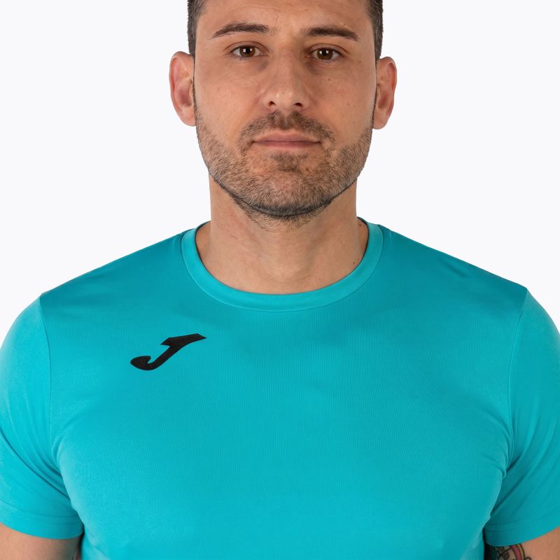 Футболка для бігу чоловіча Joma Record II fluor turquoise 15