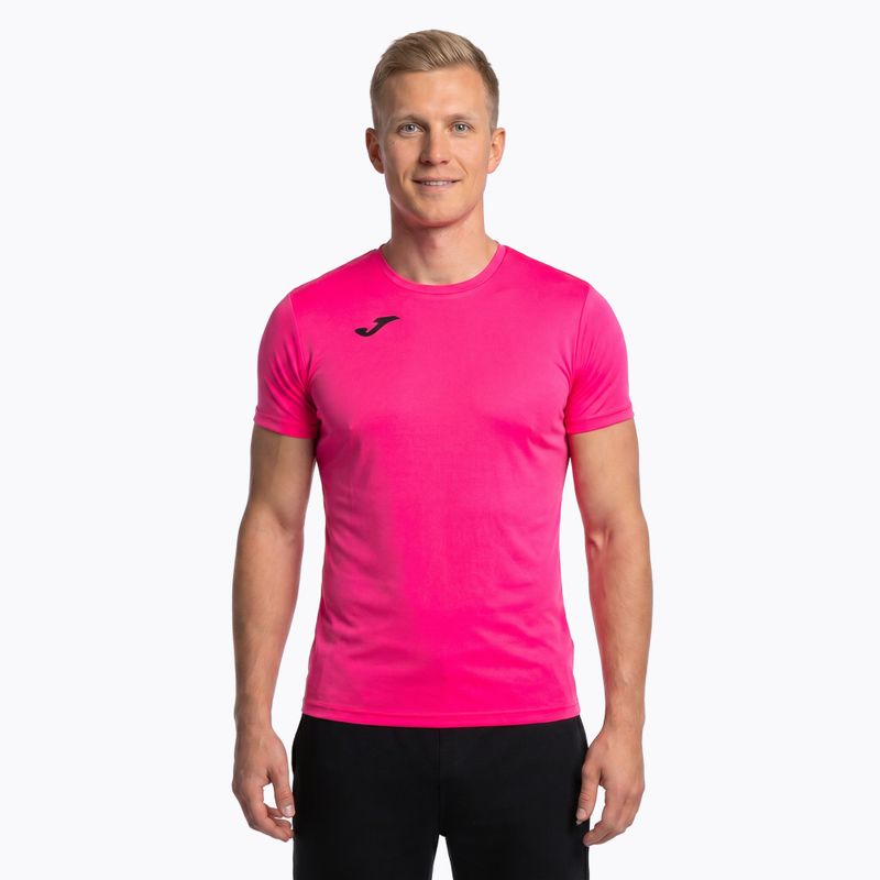 Футболка для бігу чоловіча Joma Record II fluor pink 11