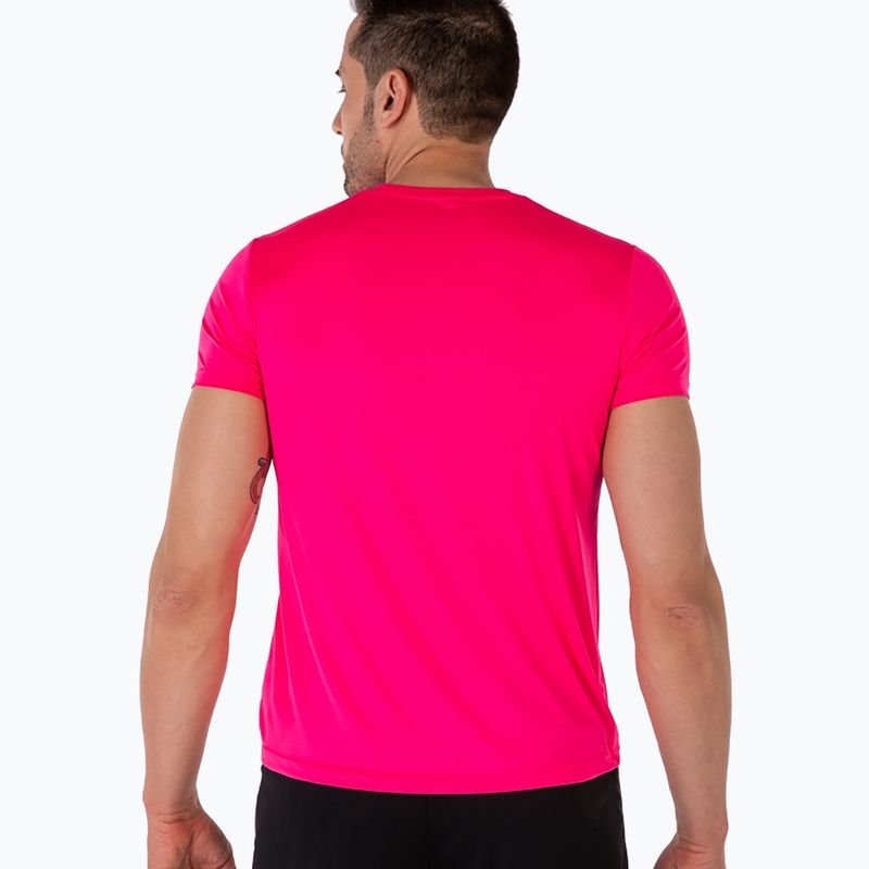 Футболка для бігу чоловіча Joma Record II fluor pink 2