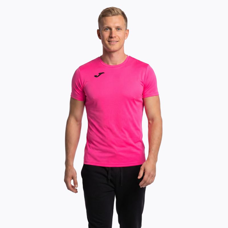 Футболка для бігу чоловіча Joma Record II fluor pink 12