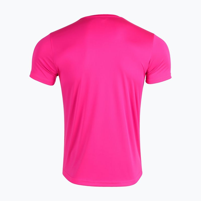 Футболка для бігу чоловіча Joma Record II fluor pink 5