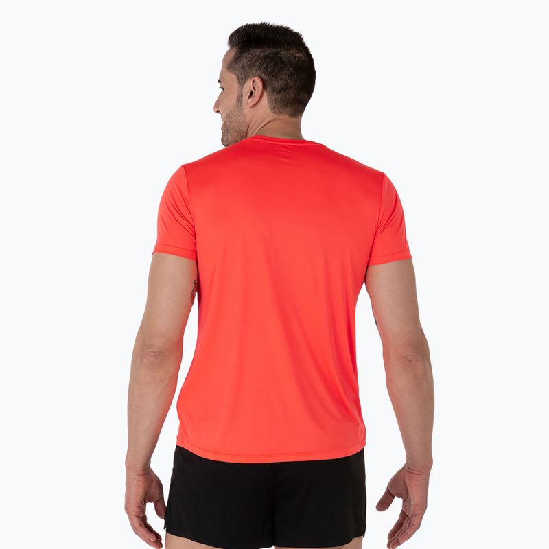 Чоловіча бігова сорочка Joma Record II фтор кораловий 3