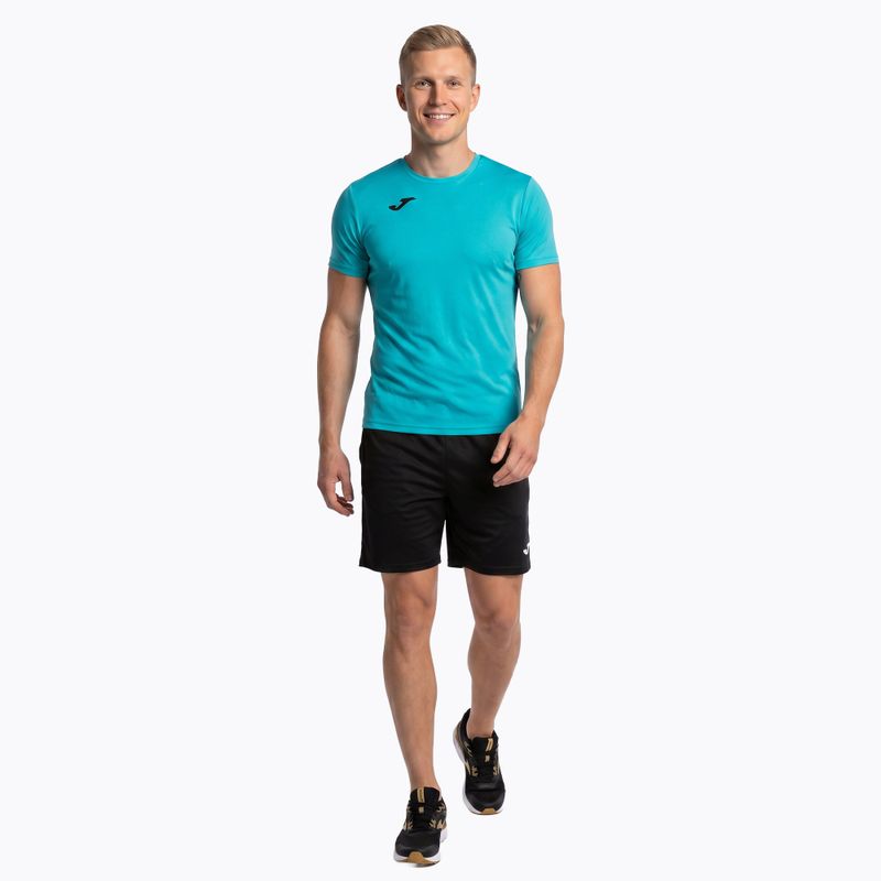 Футболка для бігу чоловіча Joma Record II turquoise 11