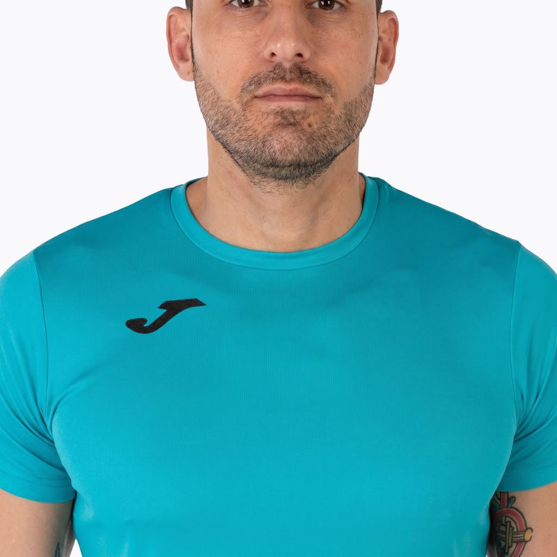 Футболка для бігу чоловіча Joma Record II turquoise 12