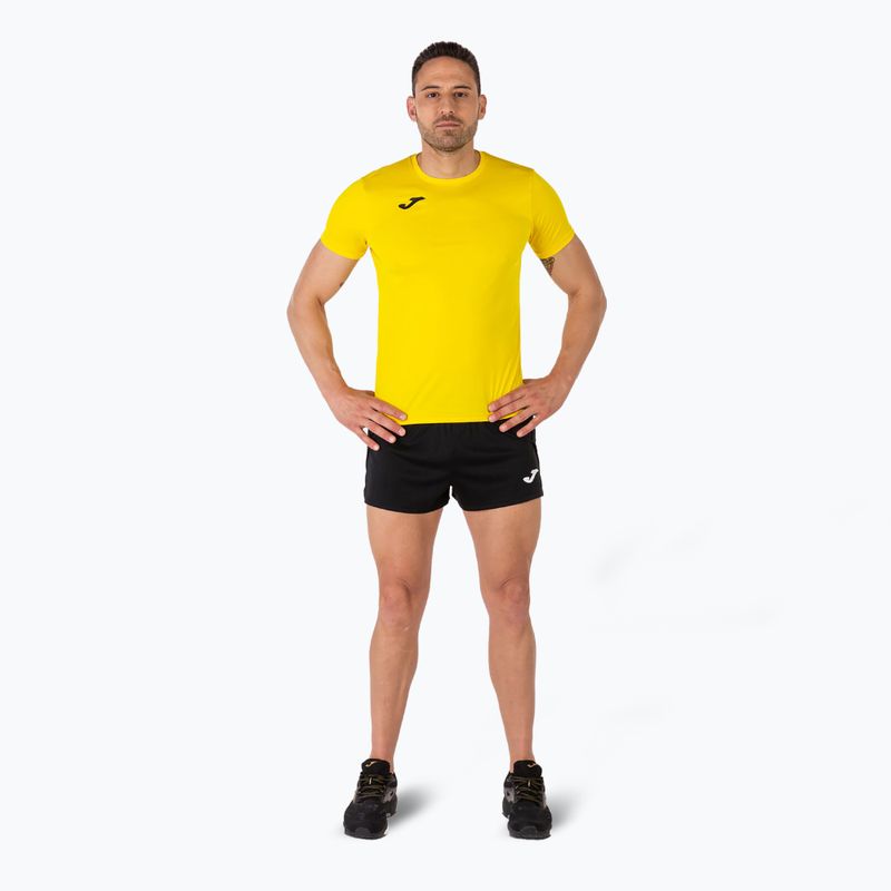 Чоловіча бігова футболка Joma Record II жовта 2