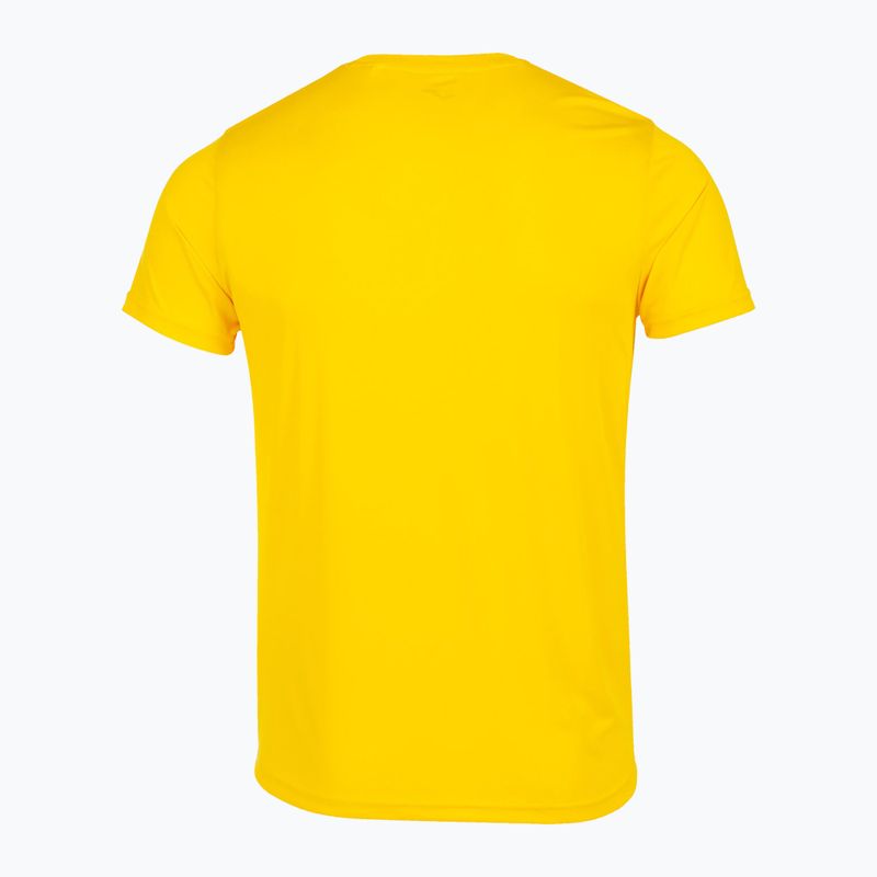 Чоловіча бігова футболка Joma Record II жовта 7