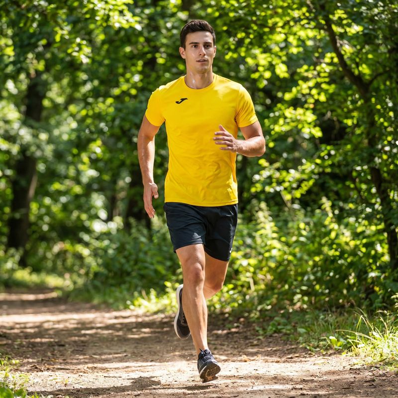 Футболка для бігу чоловіча Joma Record II yellow 11