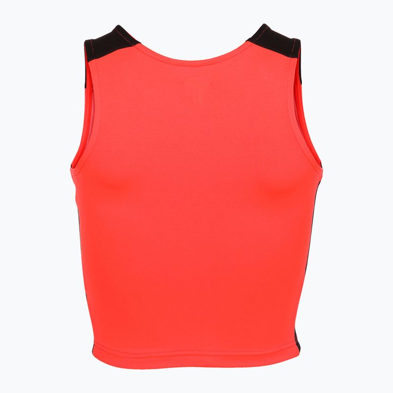Футболка для бігу жіноча Joma Record II Top fluor coral/black 2
