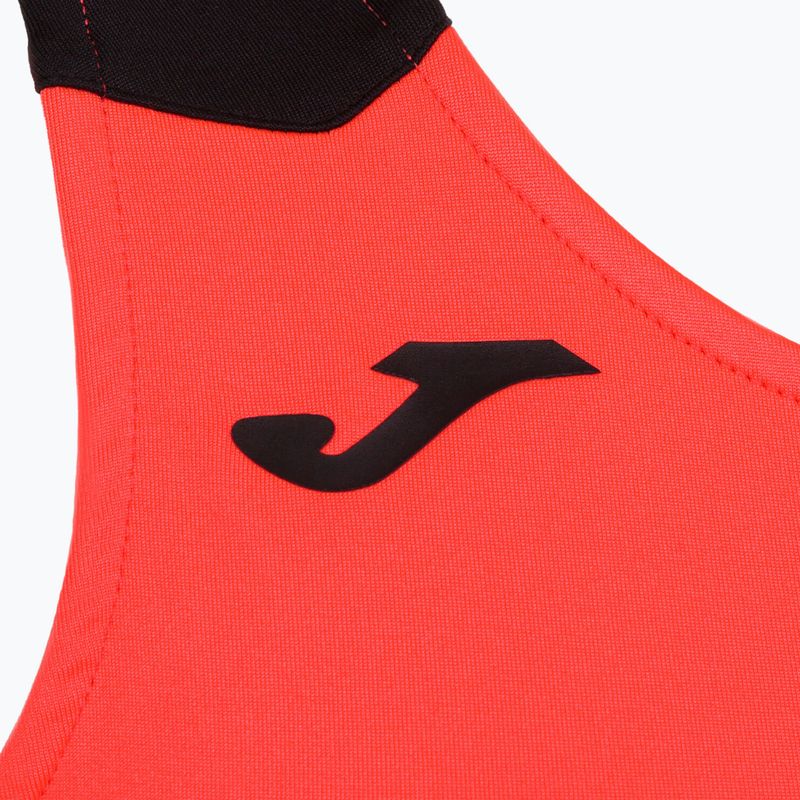 Футболка для бігу жіноча Joma Record II Top fluor coral/black 3