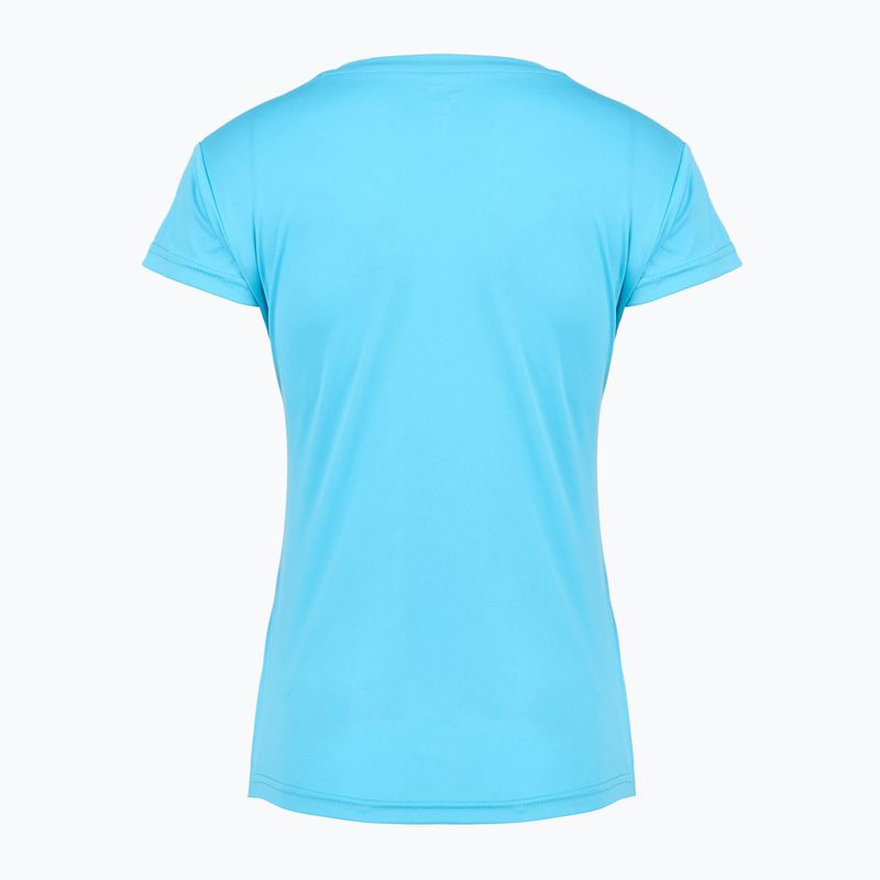 Футболка для бігу жіноча Joma Record II fluor turquoise 5
