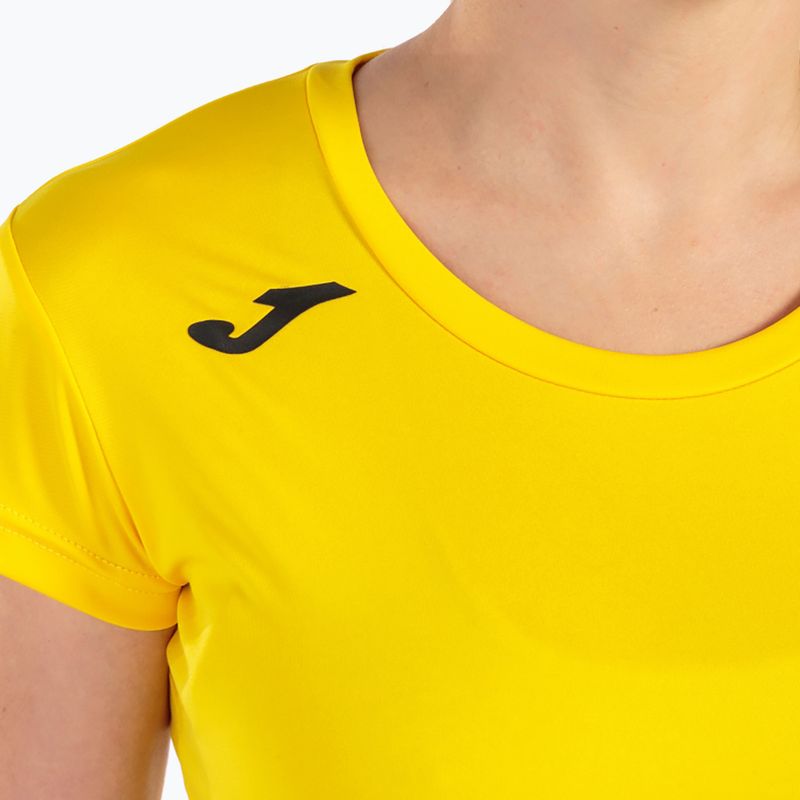 Футболка для бігу жіноча Joma Record II yellow 4